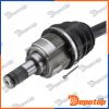 Demi-Arbre de Transmission ATM gauche pour HYUNDAI | NPW-HY-628, 641ST89-46